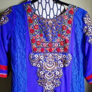 Blue Indian Salwar suit set